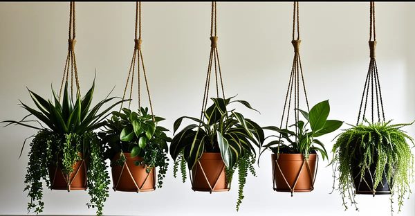 Suspensions plantes : chic et esprit nature pour votre maison